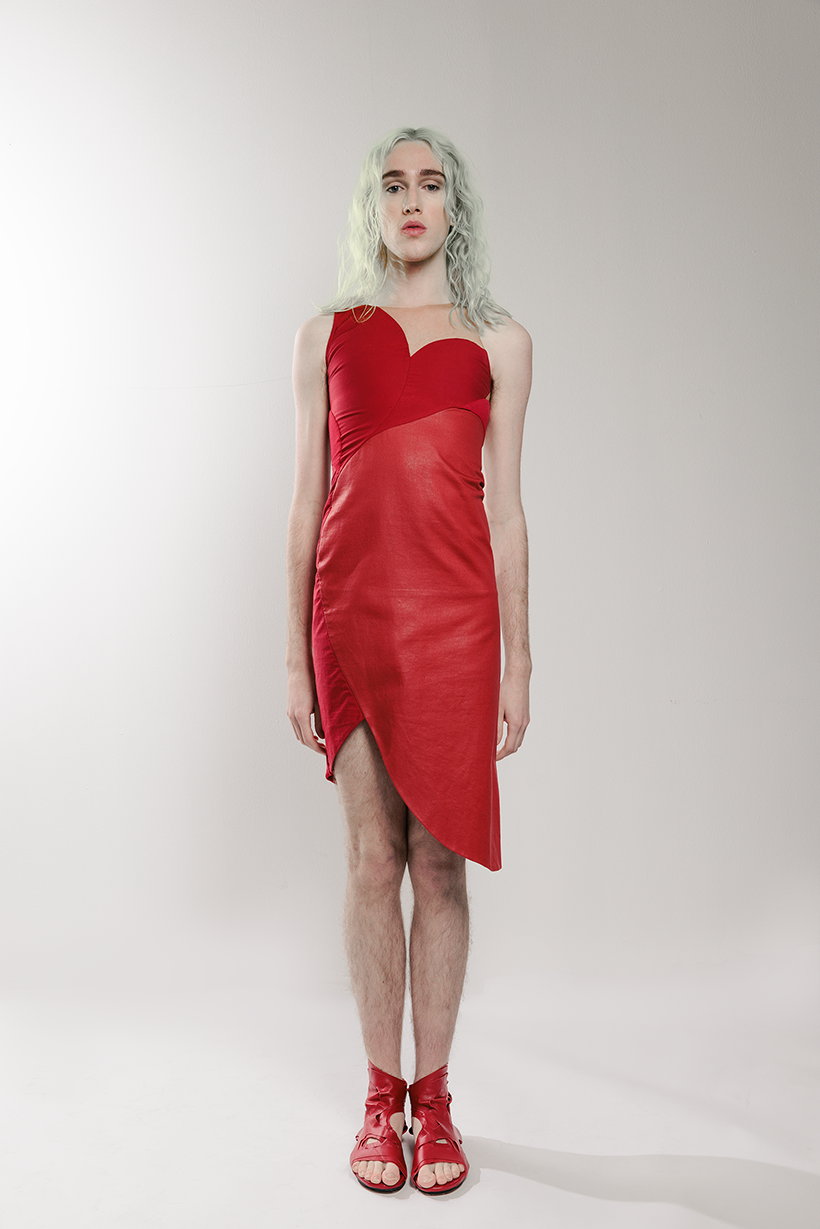Interdimensional Heart Dress – threeASFOUR