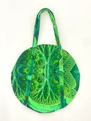 Anahata Heart Chakra Circle Twill Tote