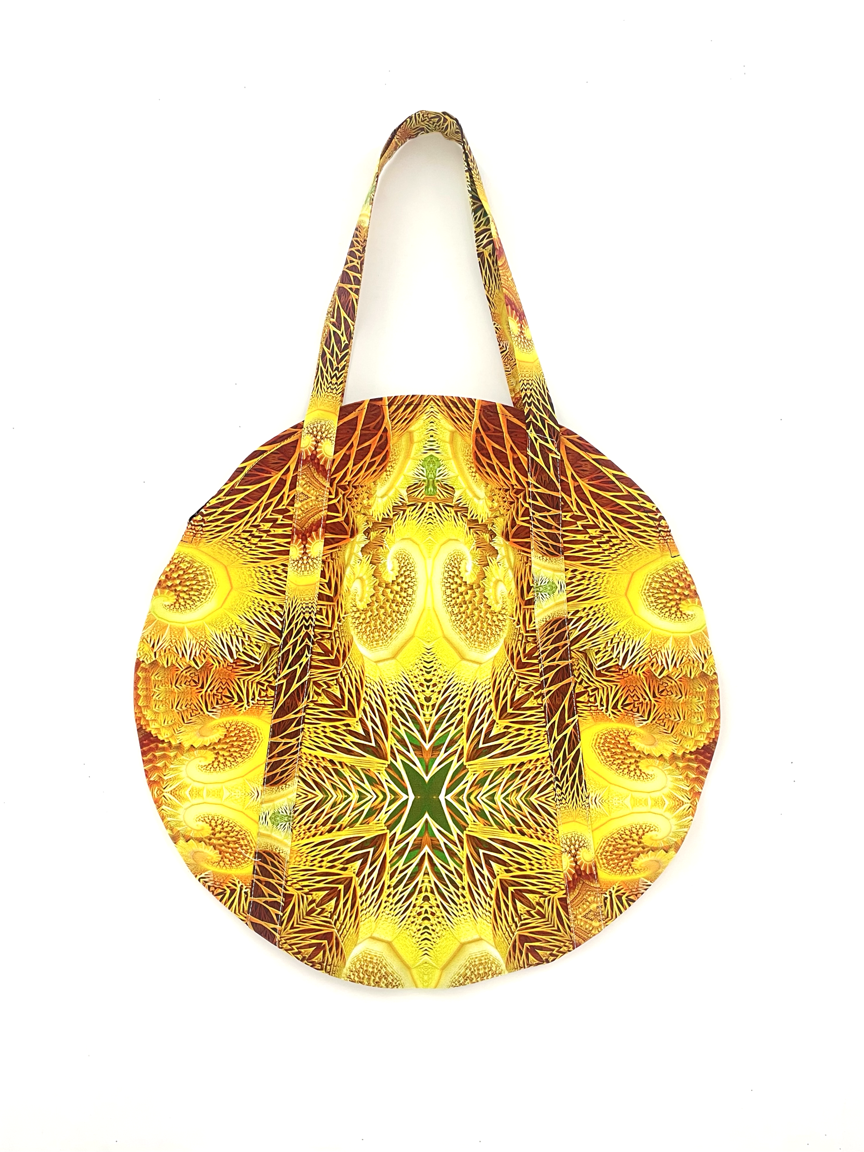 Manipura Solar Plexus Chakra Circle Tote