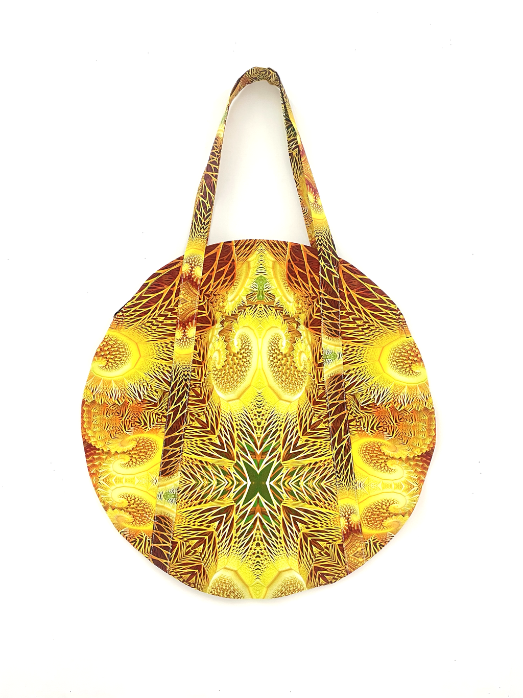 Manipura Solar Plexus Chakra Circle Tote