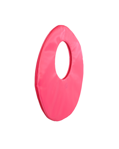 Large Nylon Circle Bag - Pink