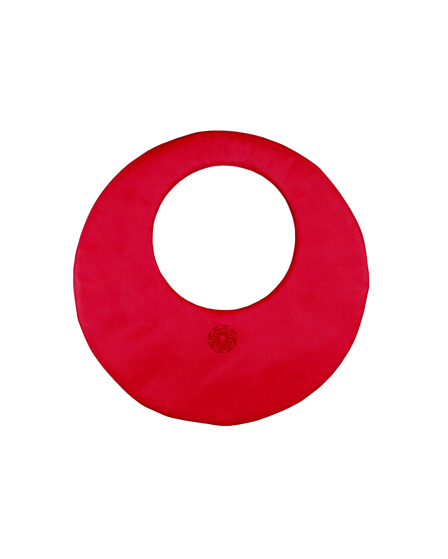 Small Nylon Circle Bag - Red
